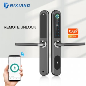 Biometric Electronic Intelligent lock 4 Ways Fingerprint Door Lock Waterproof Outdoor Gate Bluetooth Lock