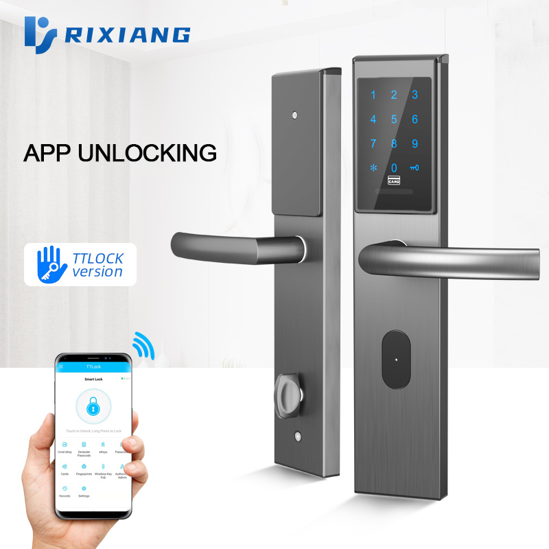 Fixed Competitive Price Storage Locker Lock - Password digital front door keypad lock entry door lock – Rixiang