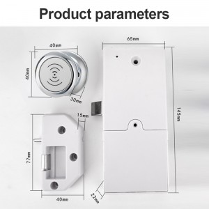 Unlock by IC/ID cards storage locker lock Sauna Spa Gym Electronic Cabinet Lock