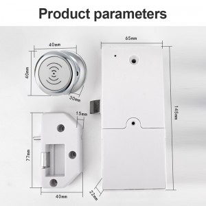 Smart RFID Induction Lockers Lock 13.56Mhz M1 Electronic Card Cabinet Lock Spa Magnetic Cabinet Locks