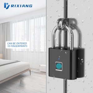 Fingerprint Pad Lock Keyless IP67 Waterproof Warehouse Door Lock