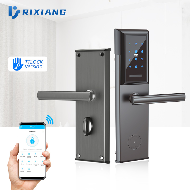 OEM Supply Cupboard Locks - Commercial door locks exterior sliding Password Door Lock – Rixiang