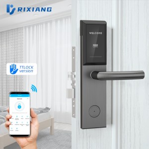 Good Quality anti banyu Elektronik Smart ID Card Door Lock Kanggo Keamanan Kunci Ngarep