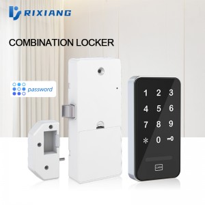 Icyuma cya RFID Ikarita yurufunguzo rwibanga Gukoraho Digital Electronic akabati kabati gufunga Keypad gufunga