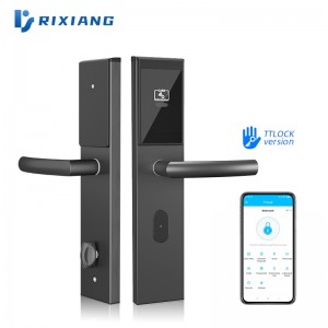 Electronic Password Zinc Alloy Card Keyless door security reinforcement identity card Password Deadbolt Battery portable hotel Door Lock