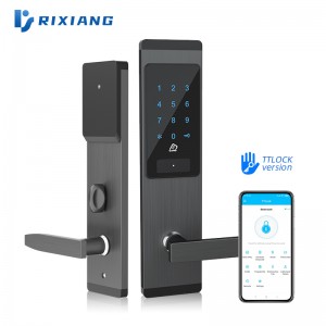 Lachin wifi remote san danje pòtay manifakti TTlock app entelijan PIN nimewo klavye kòd konbinezon keyless modpas seri pòt dijital