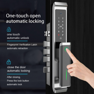 Wideo wifi skaner palców kociego oka klawiatura blokada bramy Bluetooth bezkluczykowy elektroniczny zamek do drzwi