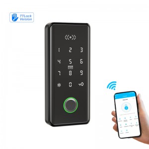 Triple Biometric Fingerprint Cabinet Lock na may Bluetooth Tuya Smart App