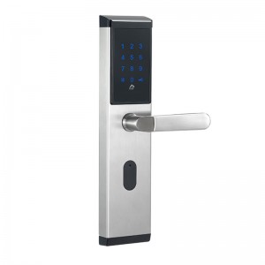 Serratura di cumminazione serratura toccu passcode copper matte porta nera entrata tastiera