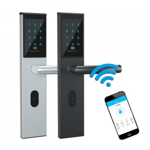 Wiwọle latọna jijin Titiipa Ilekun Itanna Smart Bluetooth Digital APP Wifi Keypad Code Titiipa ilẹkun Alailowaya