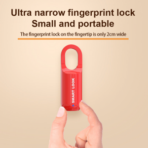 Fingerprint Padlock Safety waterproof Furniture Lock Keyless Electronic Intelligent