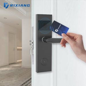 Pechaduras de porta de estilo hoteleiro Sistema de pechadura de porta con tarxeta de chave dixital RFID