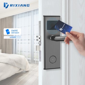 Hot Sale M1 Card Hotel RFid Card electronic keyless deadbolt combo Key Door lock