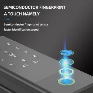 Remote control for Your Modern Office residence apartment biometric bio door lock
